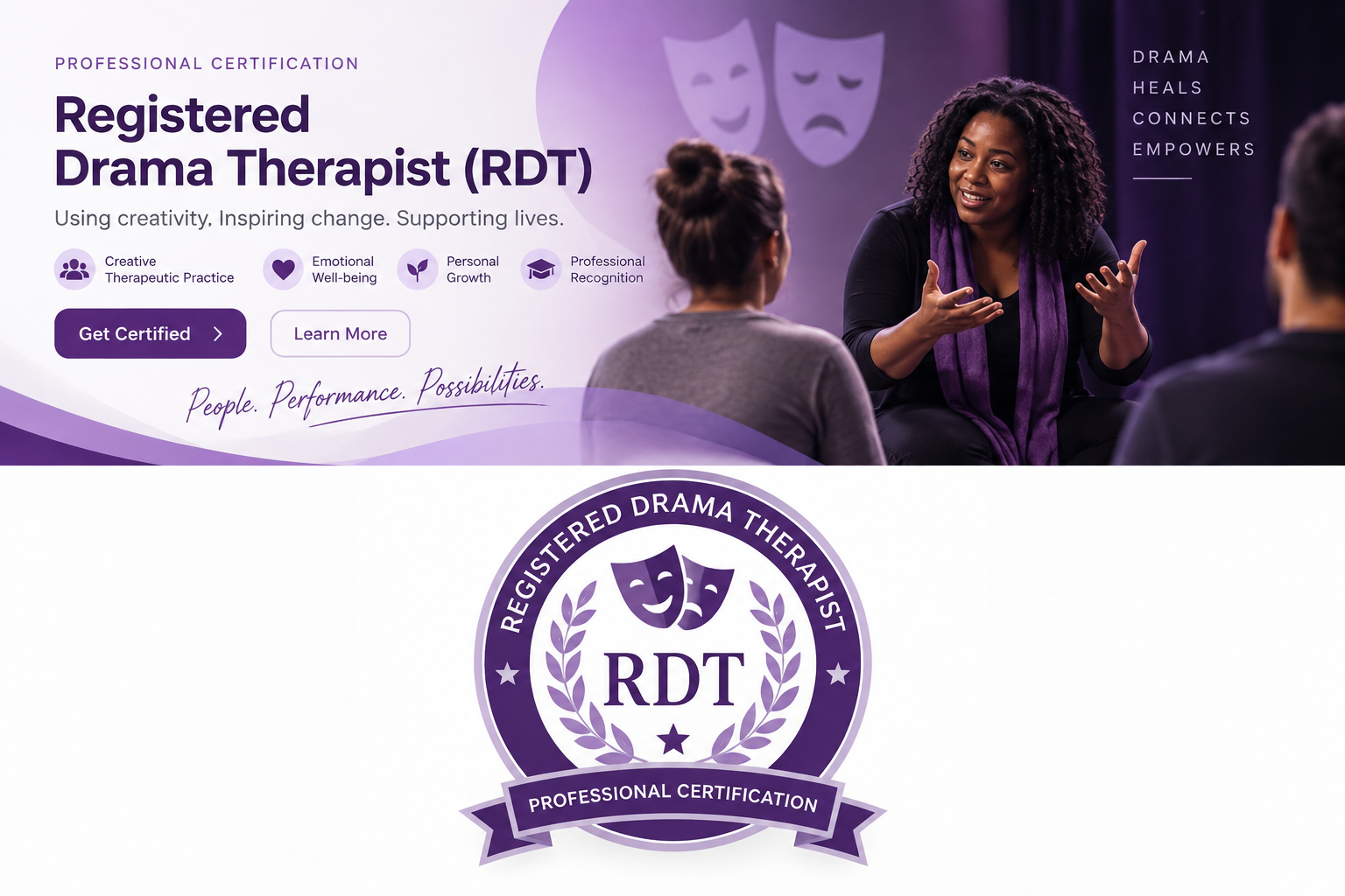 Registered Drama Therapist (RDT)