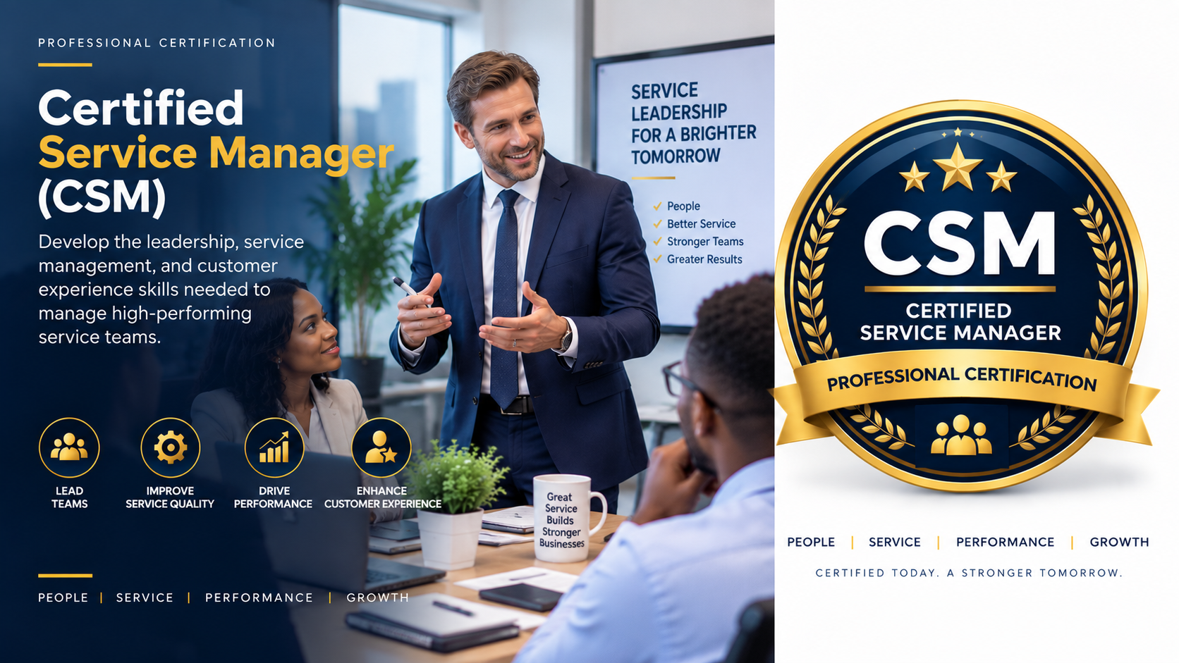 Certified Service Manager (CSM)